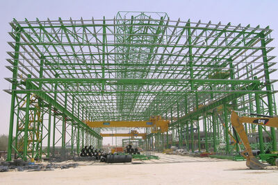 Struttura per capannone industriale Struttura per capannone industriale