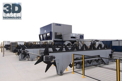 Impianto 3D taglio laser OFFMA Srl